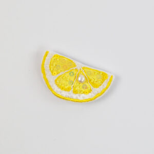 Brosche "Lemon - small"