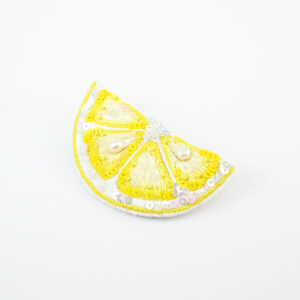Brosche "Lemon - big"